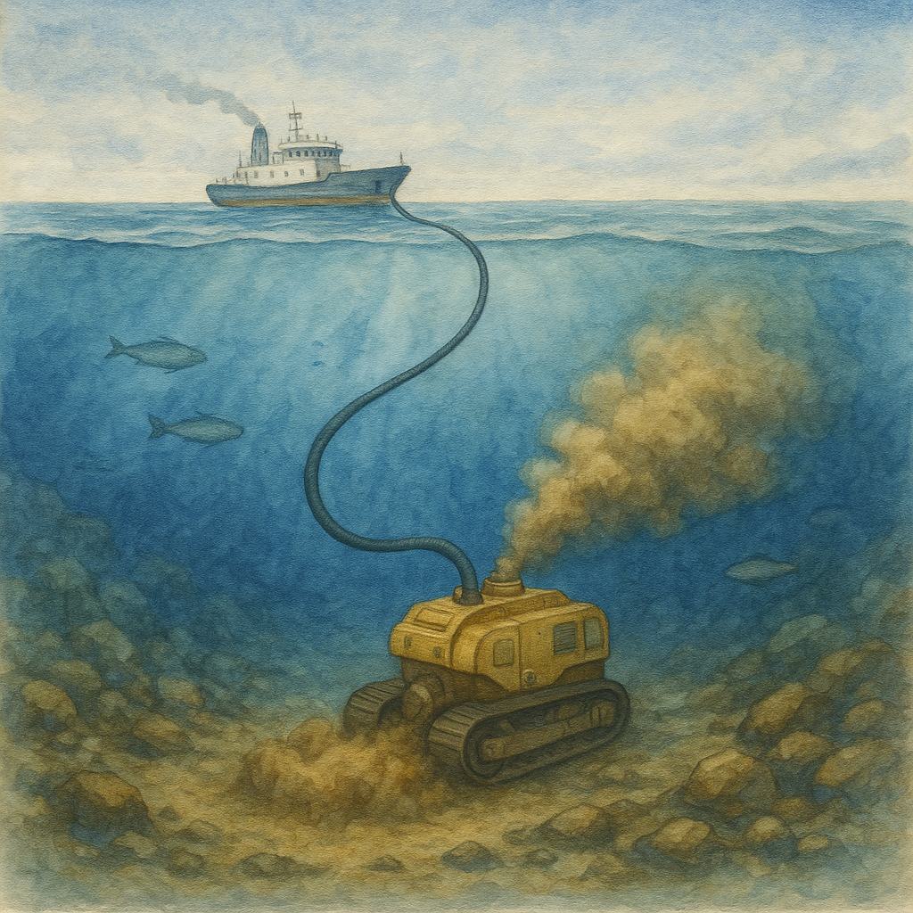 What is seabed mining and how does it affect marine ecosystems?