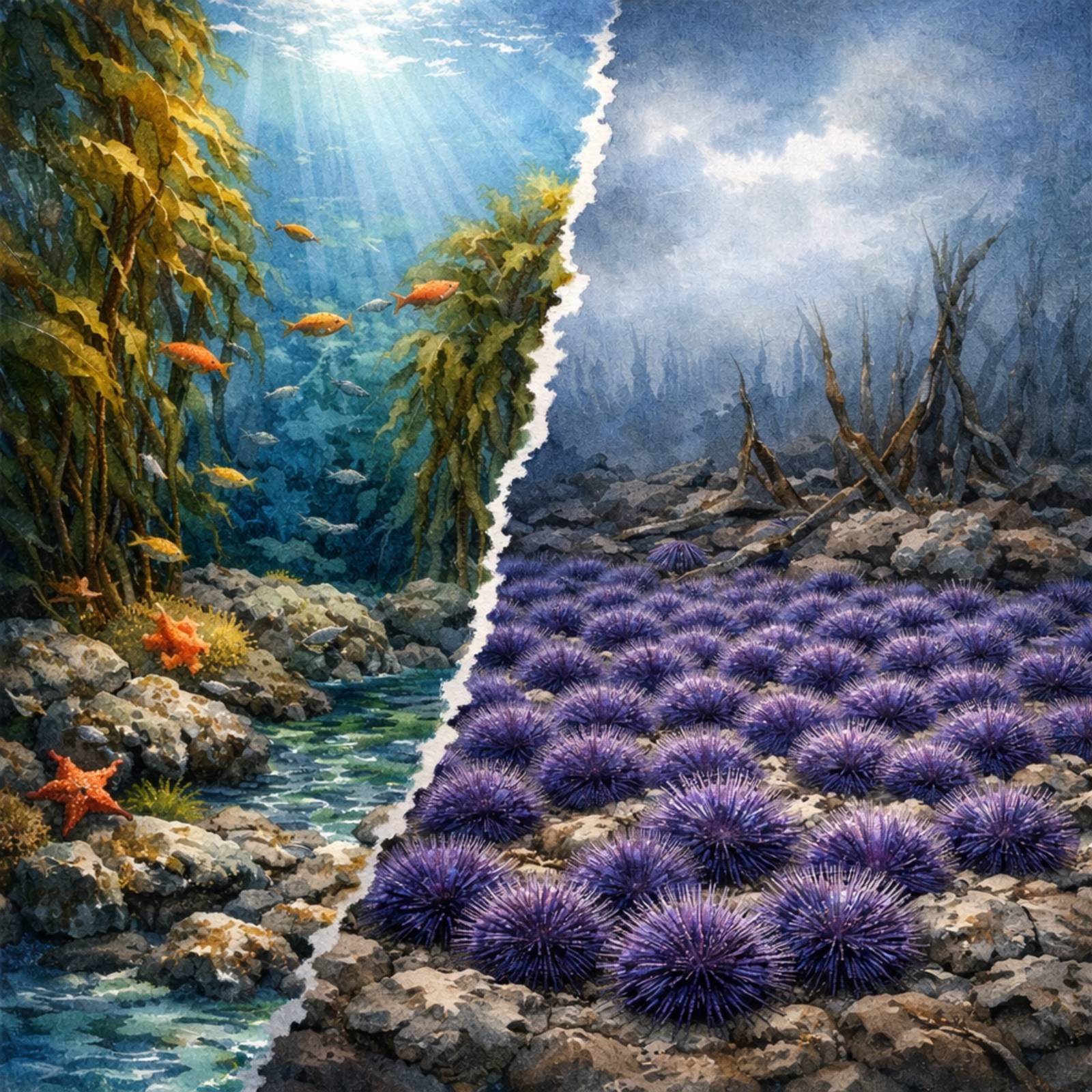 What is ecosystem collapse in marine ecosystems?