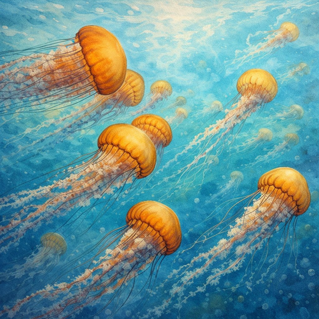 Jellyfish Bloom