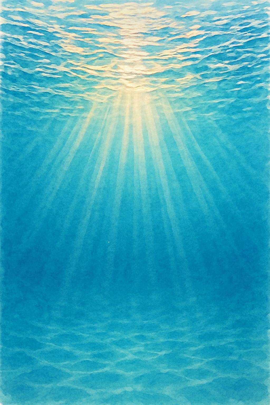 What is clear water and how does it support marine ecosystems?