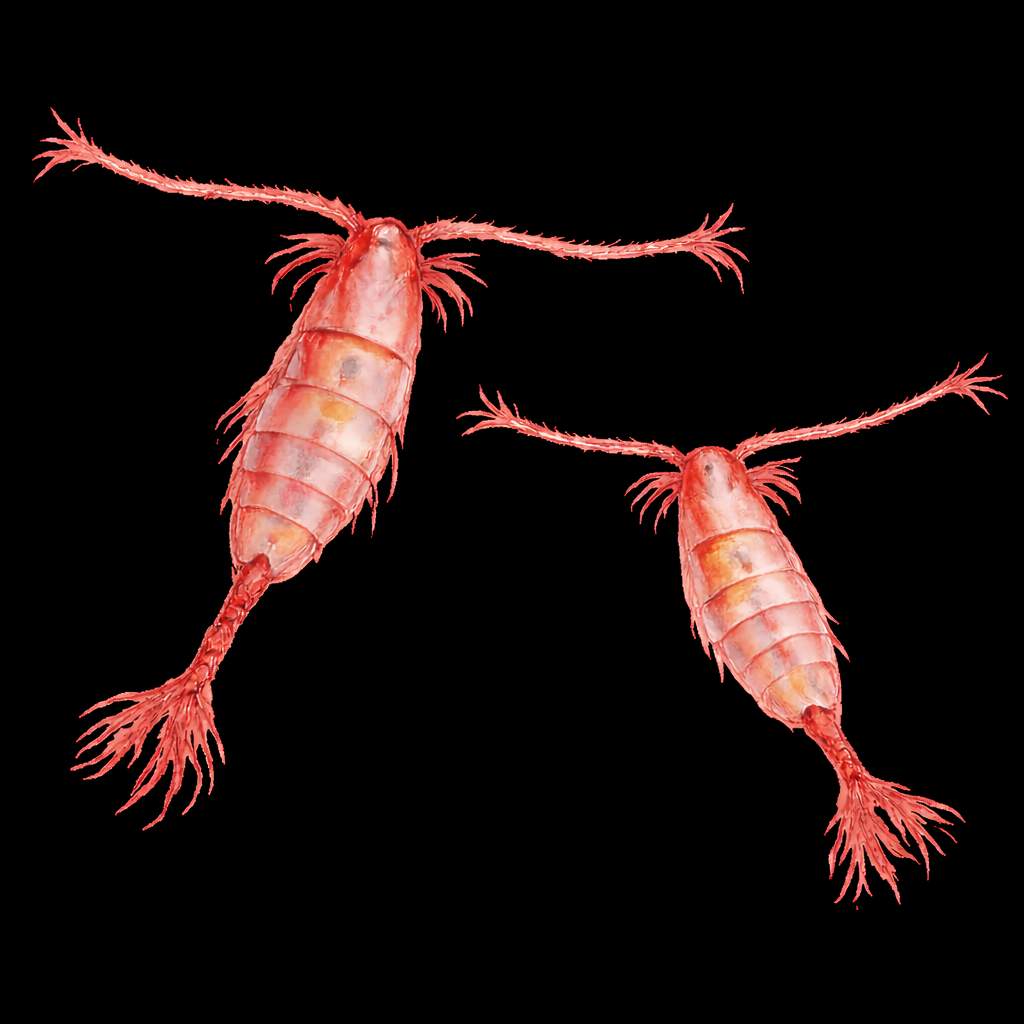 Red copepod