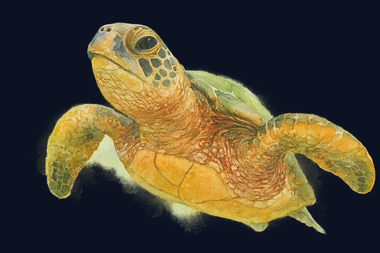 Green sea turtle