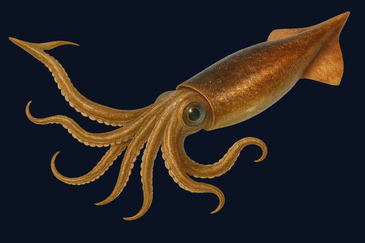 Sevenstar flying squid